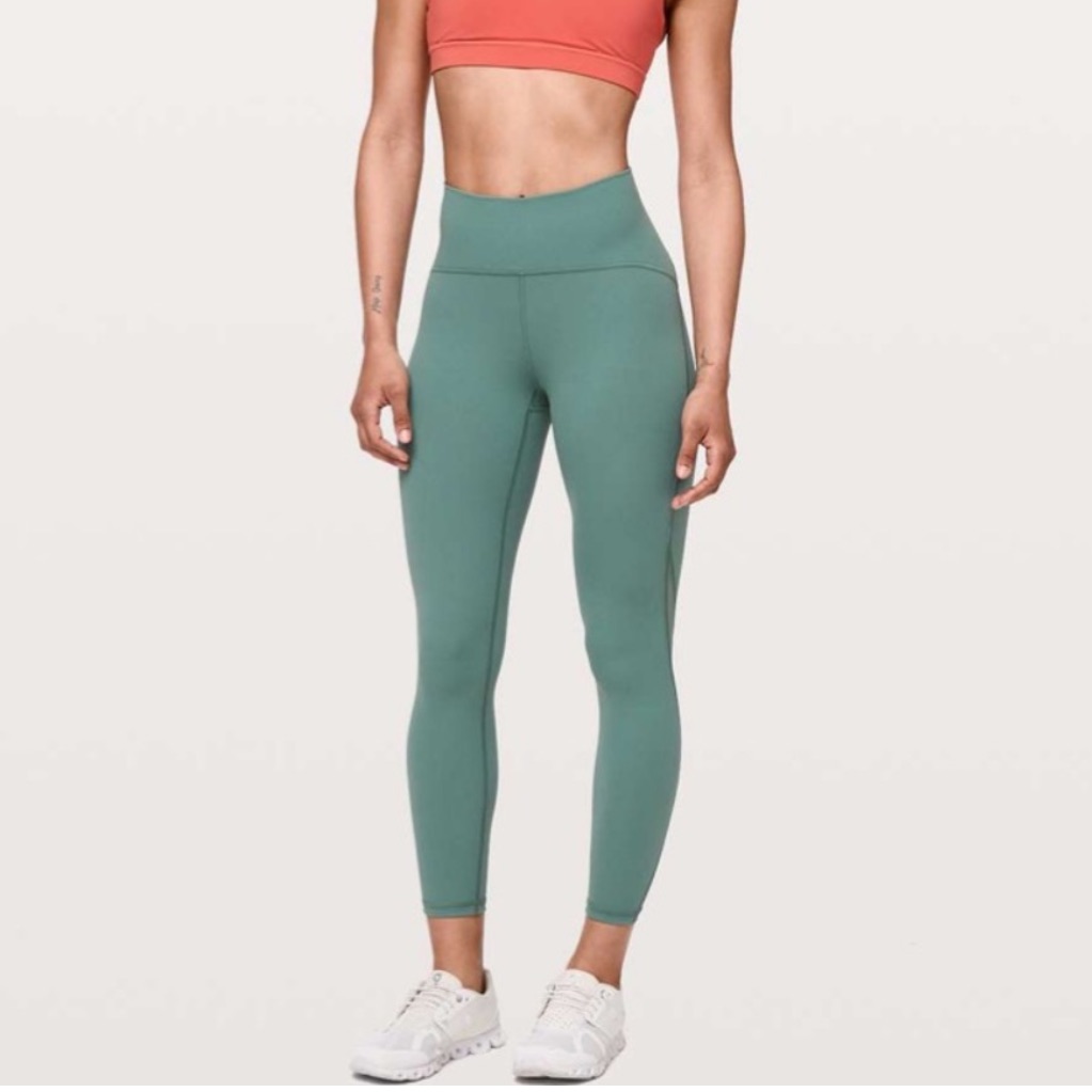 Lulu Lemon Train Times Pant Frosted Pine Size 8